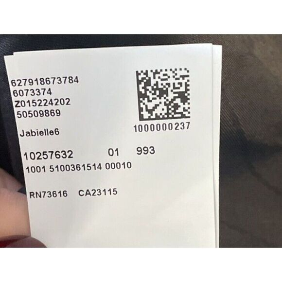 NEW $545  BOSS Jabielle Women's  Pinstripe Virgin Wool Blazer Jacket Suiting 10 - Picture 11 of 11